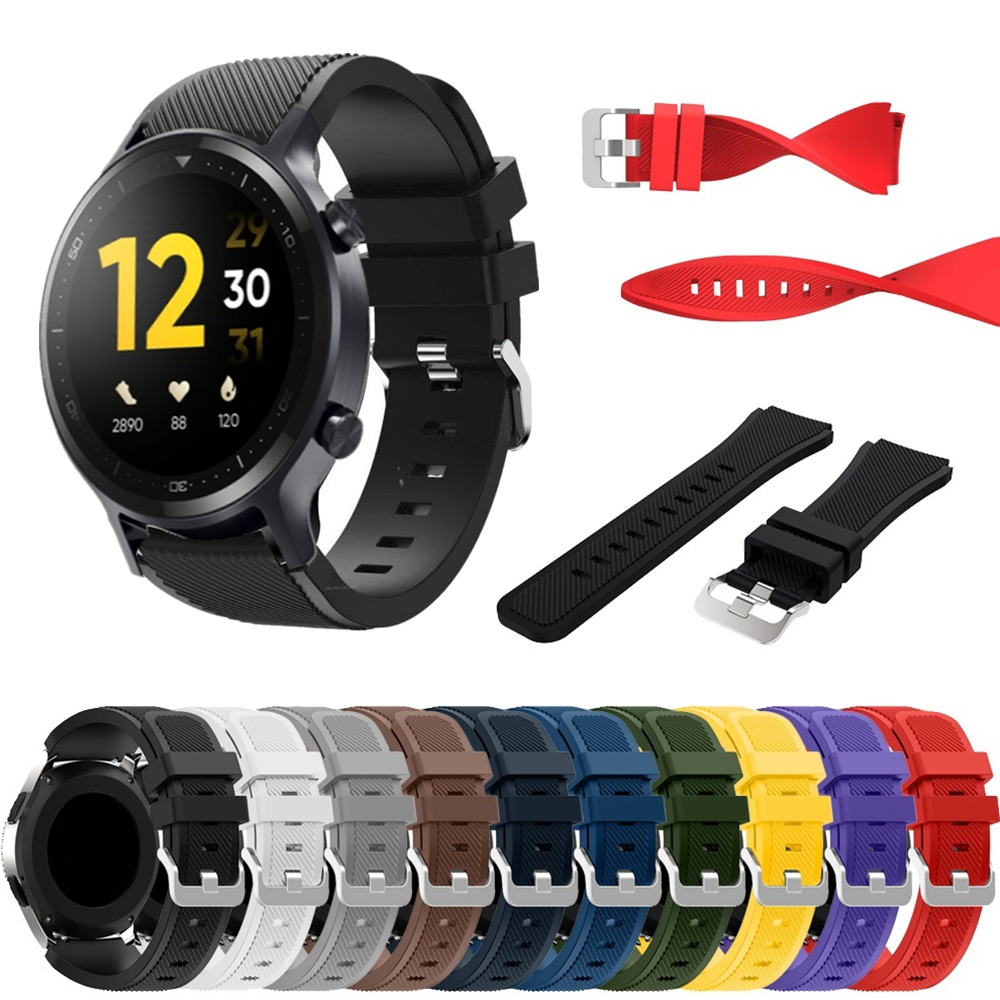 Silicone Watch Band 22Mm - 22mm Silicone Strap For Realme Watch