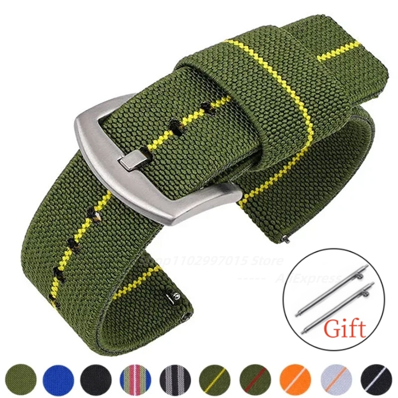 Nato Strap Nylon - Nylon Watch Band 18mm 20mm 22mm