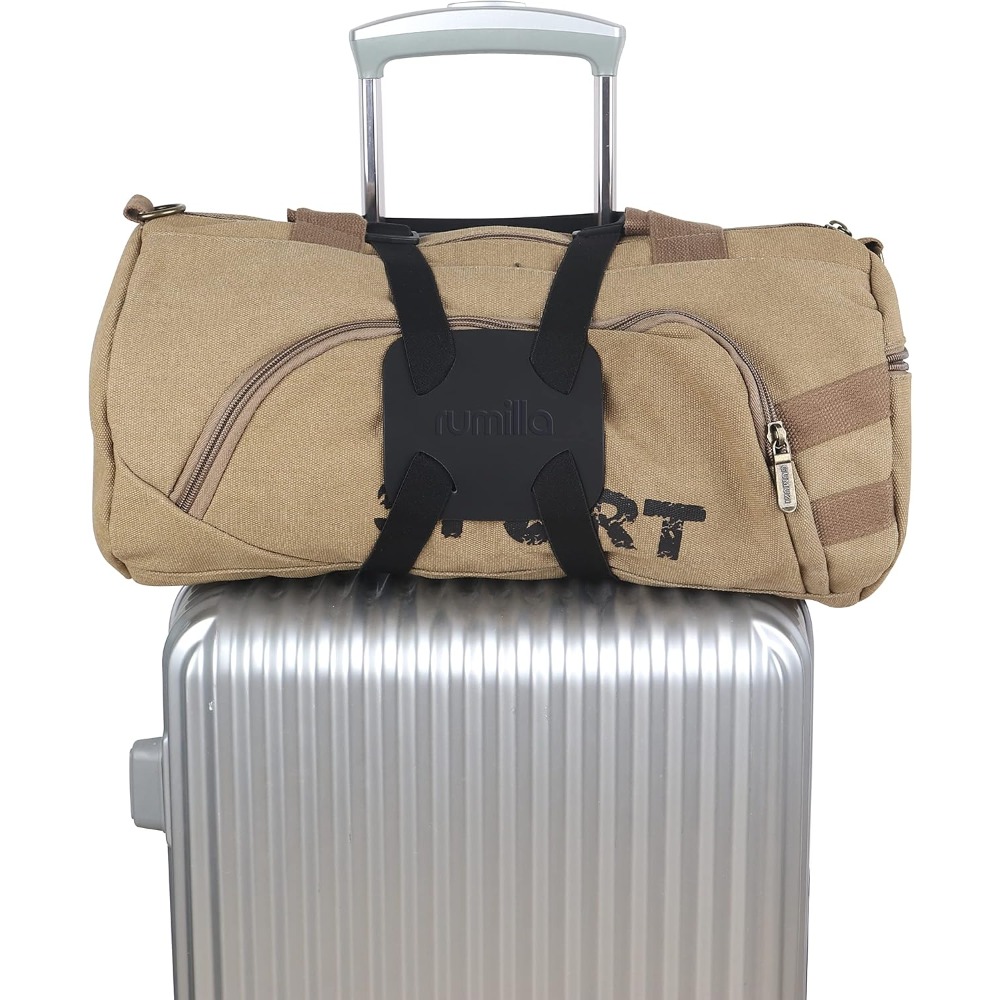 Black Adjustable Luggage Bunge - Leather Strap Quick Release recension och pris
