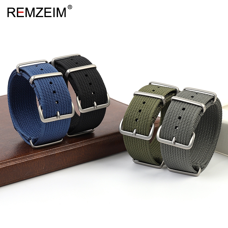 New Ribbed Nylon Watch Strap 1 - Nato Strap Nylon recension och pris