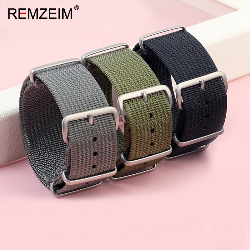 New Ribbed Nylon Watch Strap 1 - Nato Strap Nylon recension och pris
