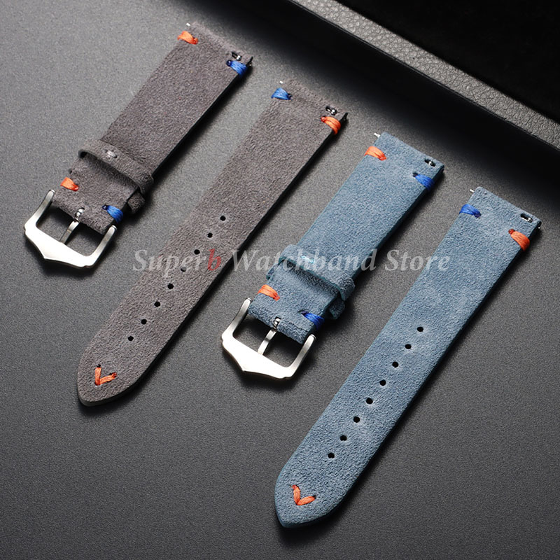 Suede Leather Watch Strap 18mm - Suede Strap Watch recension och pris