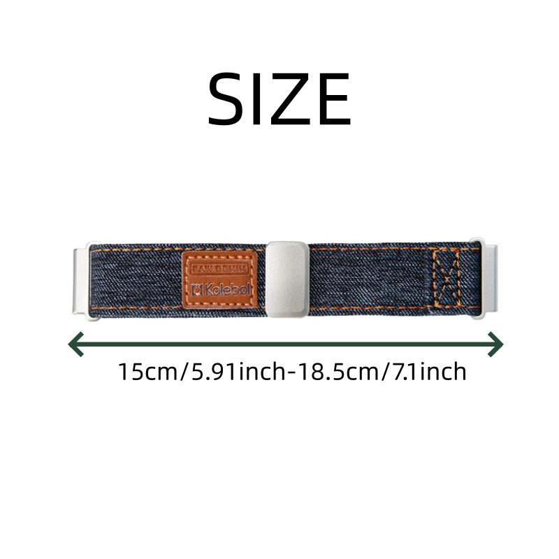 Magnetic Bands for Amazfit Fal - Canvas Strap Watch recension och pris