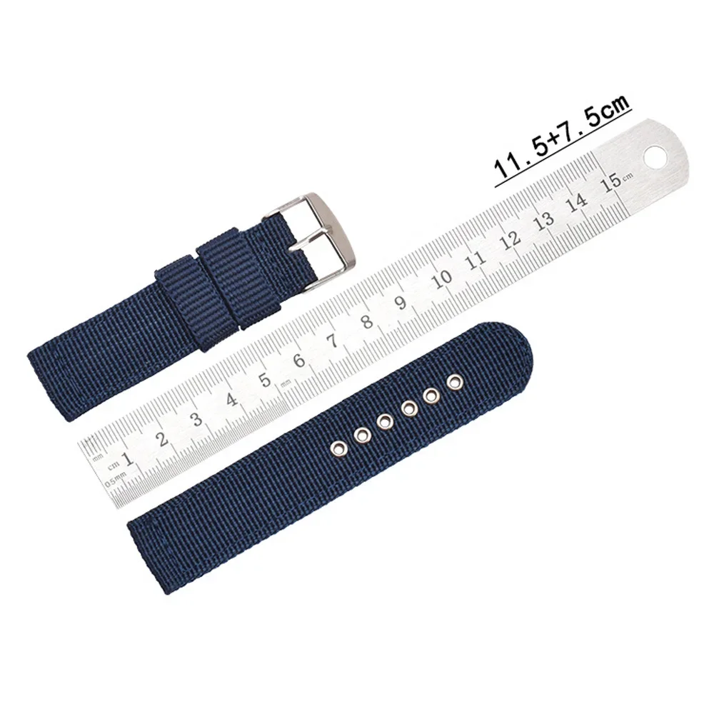 Soft and Comfortable Nylon Str - Canvas Strap Watch recension och pris