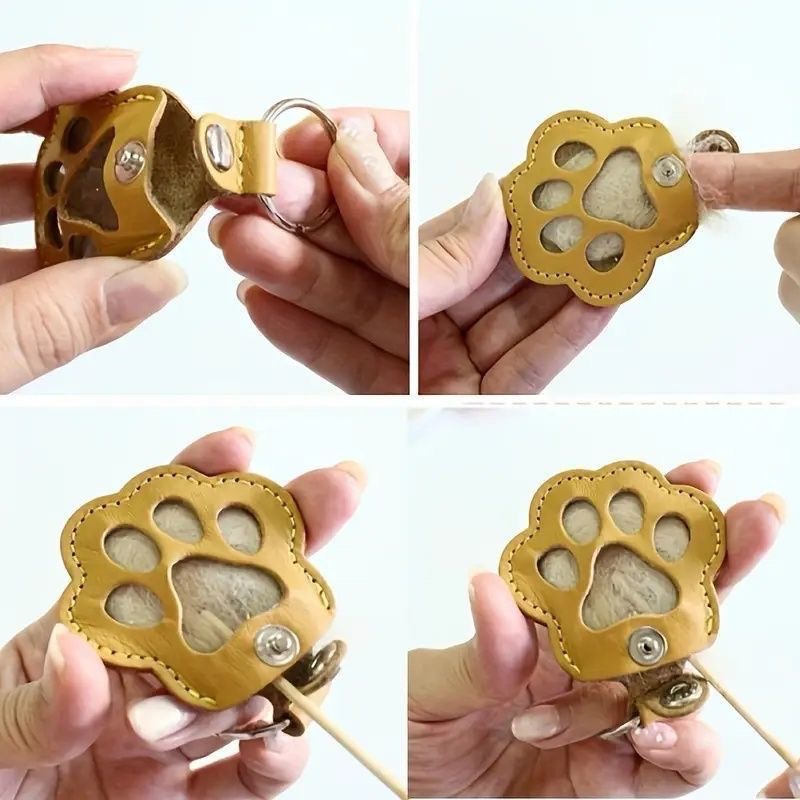 Dog Hair Collector Keychain Le - Leather Strap Quick Release recension och pris