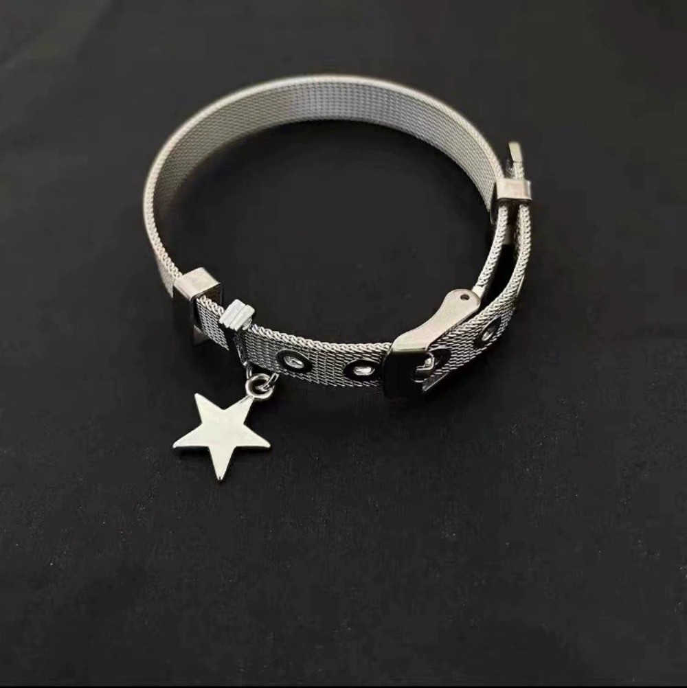 Star Charm Bracelet, Mesh Meta - Mesh Strap Metal recension och pris