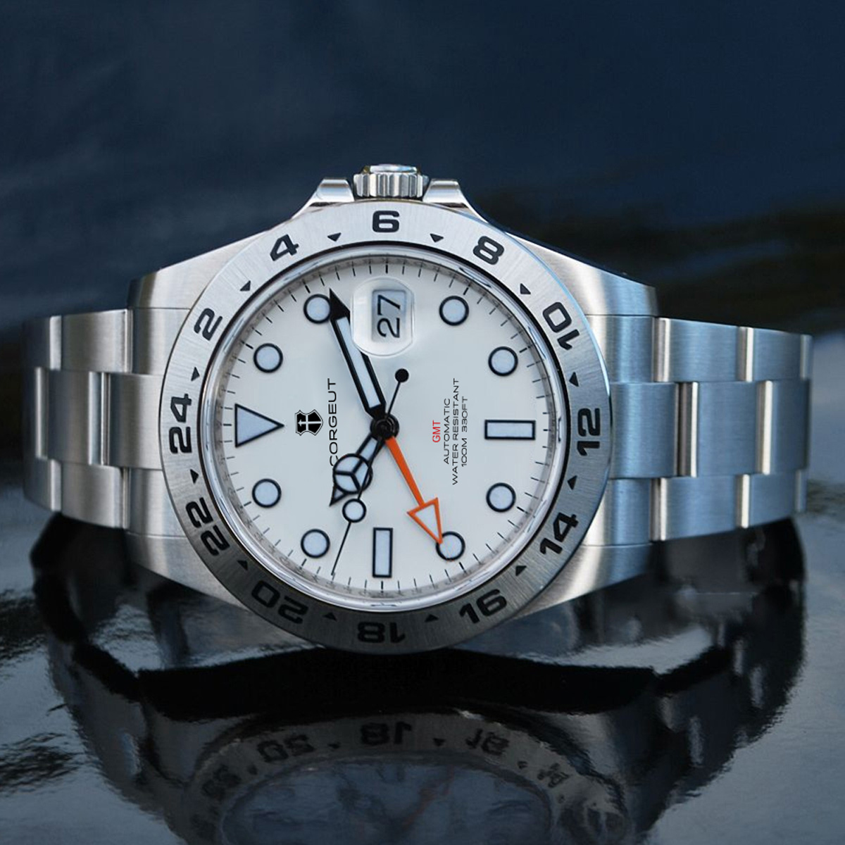 Custom Luxury 39mm NH34 Automa - Stainless Bracelet Diver recension och pris