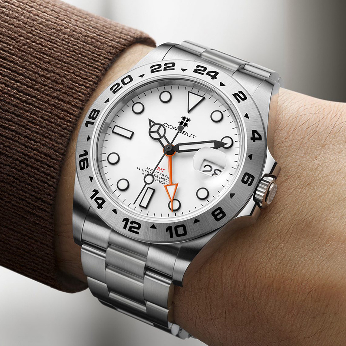 Custom Luxury 39mm NH34 Automa - Stainless Bracelet Diver recension och pris