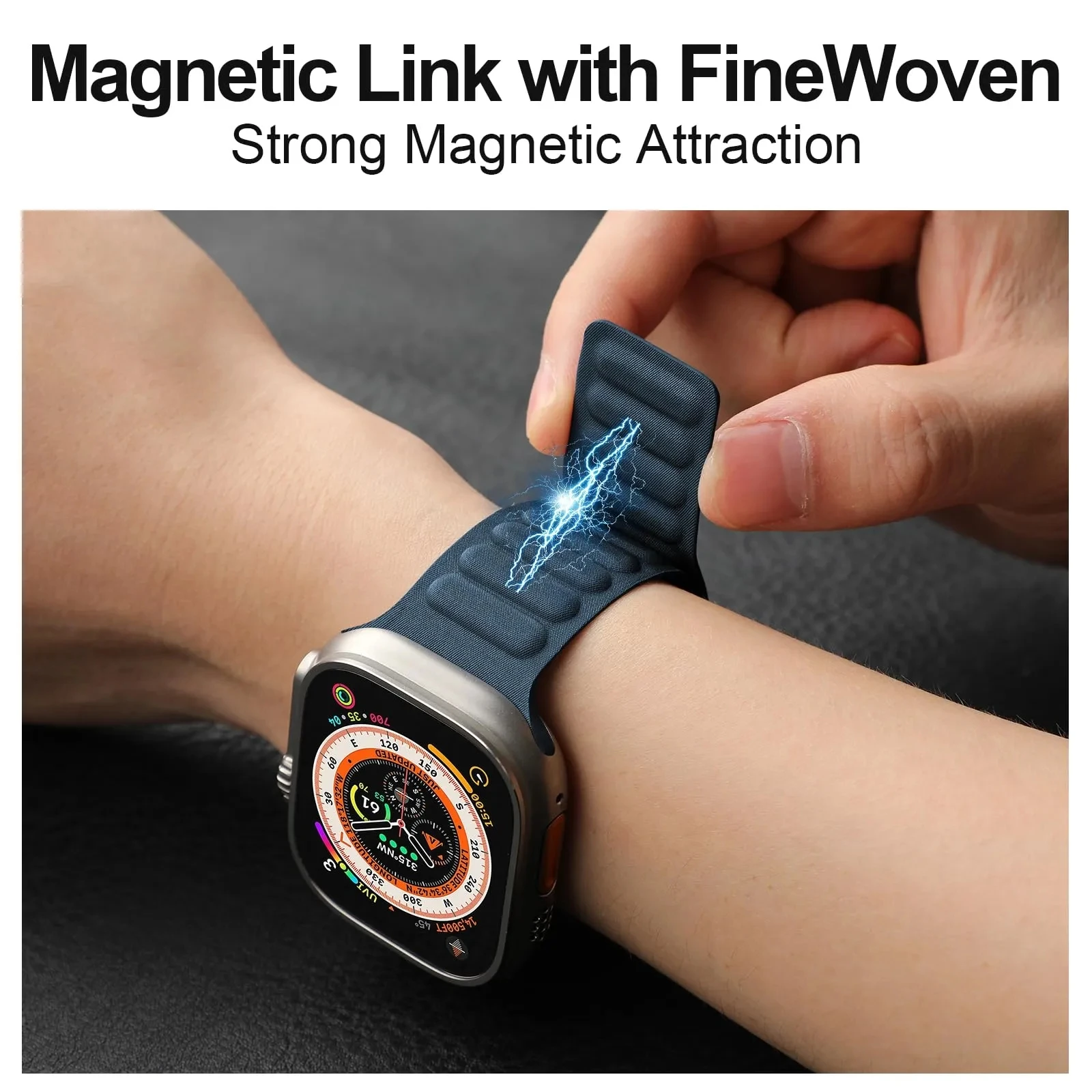 FineWoven Magnetic Loop Strap  - Milanese Loop Magnetic recension och pris