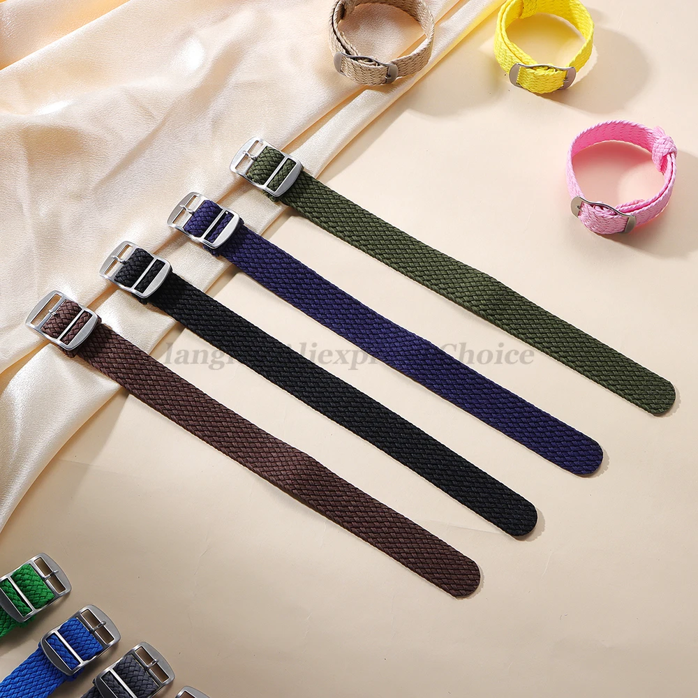 14mm 16mm 18mm 20mm 22mm Fabri - Perlon Strap Woven recension och pris
