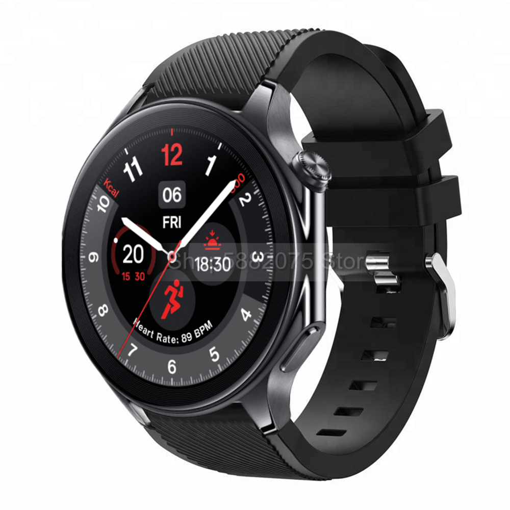22mm Silicone Strap For OPPO W - Silicone Watch Band 22Mm recension och pris