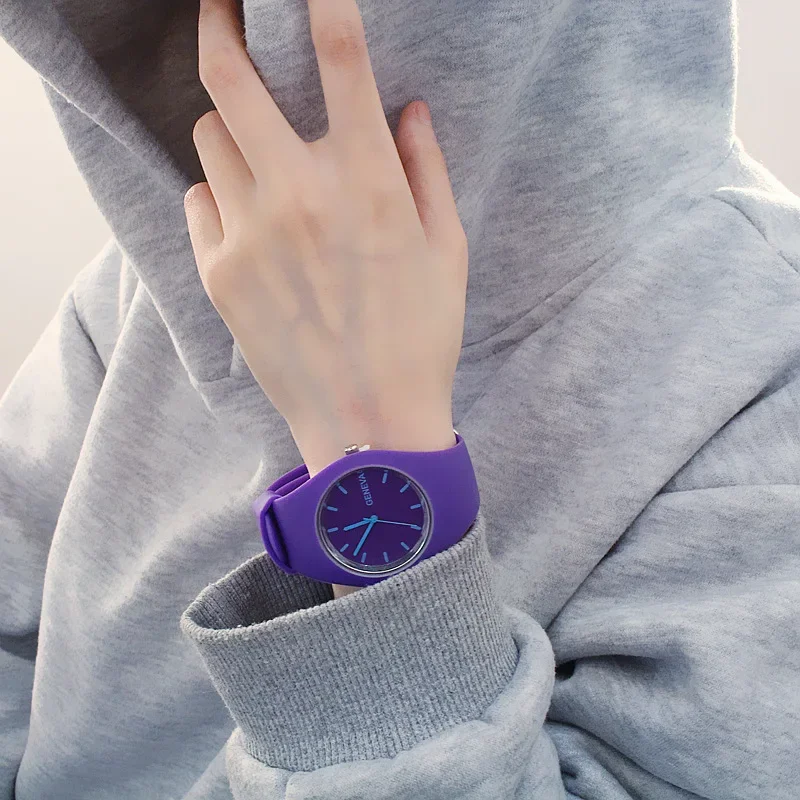 Men watch Women Cream Color Ul - Silicone Band Women recension och pris