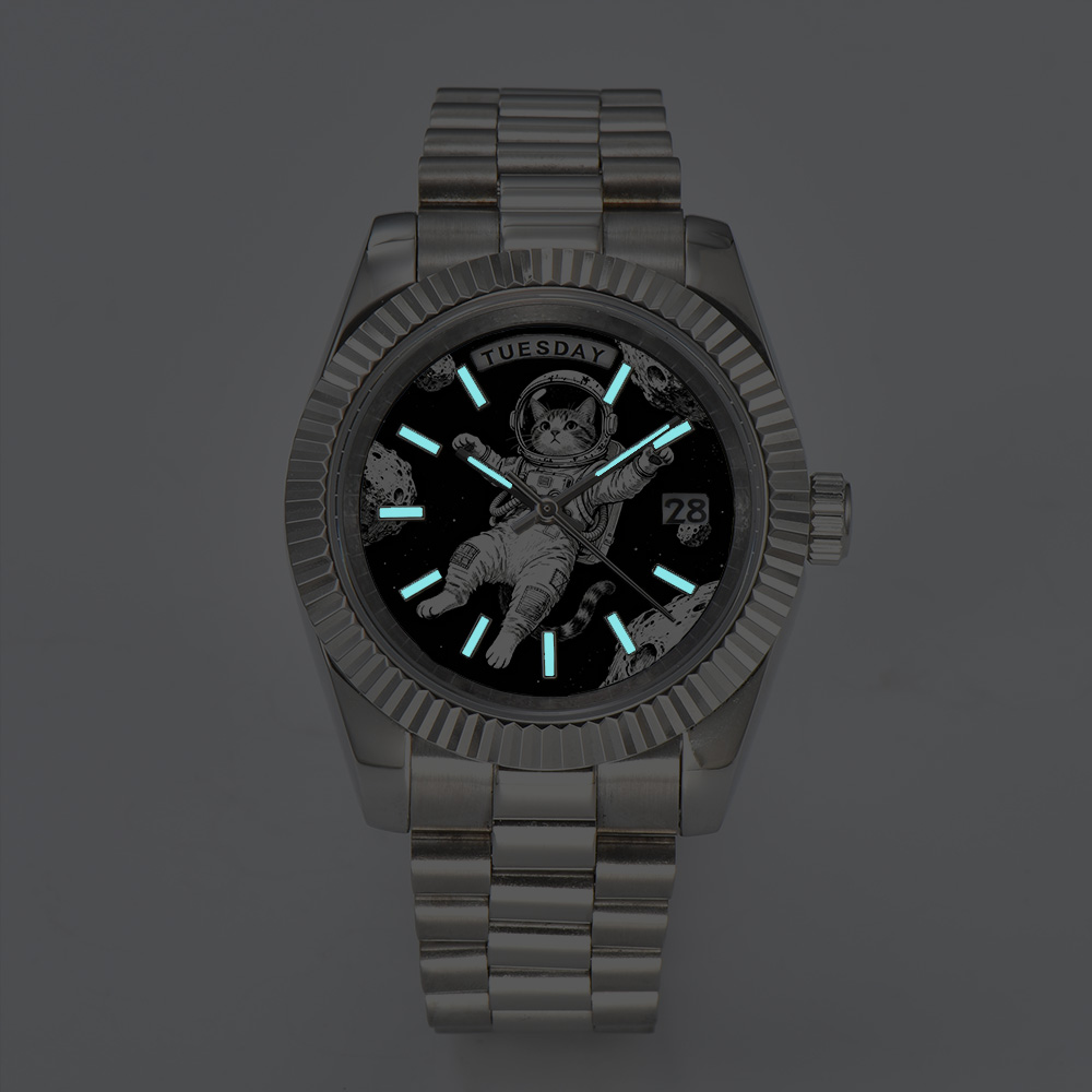 Creative men's watch 40mm/36mm - Stainless Bracelet Diver recension och pris