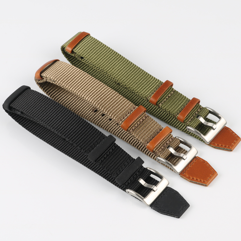 20MM 22MM Men's Outdoor Fabric - Nato Strap Nylon recension och pris