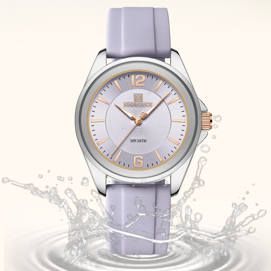 New Style NAVIFORCE Women's Wa - Silicone Band Women recension och pris