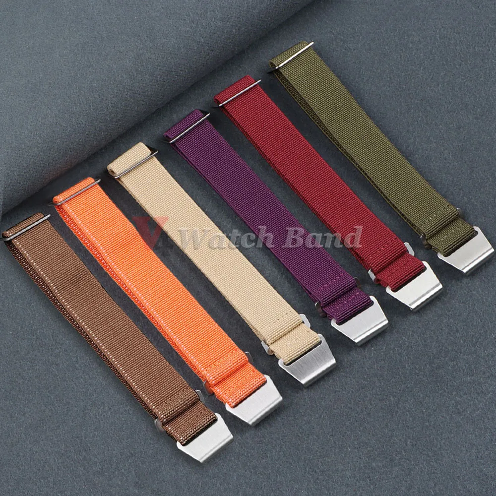 Elastic Watch Strap 60s French - Parachute Strap Elastic recension och pris