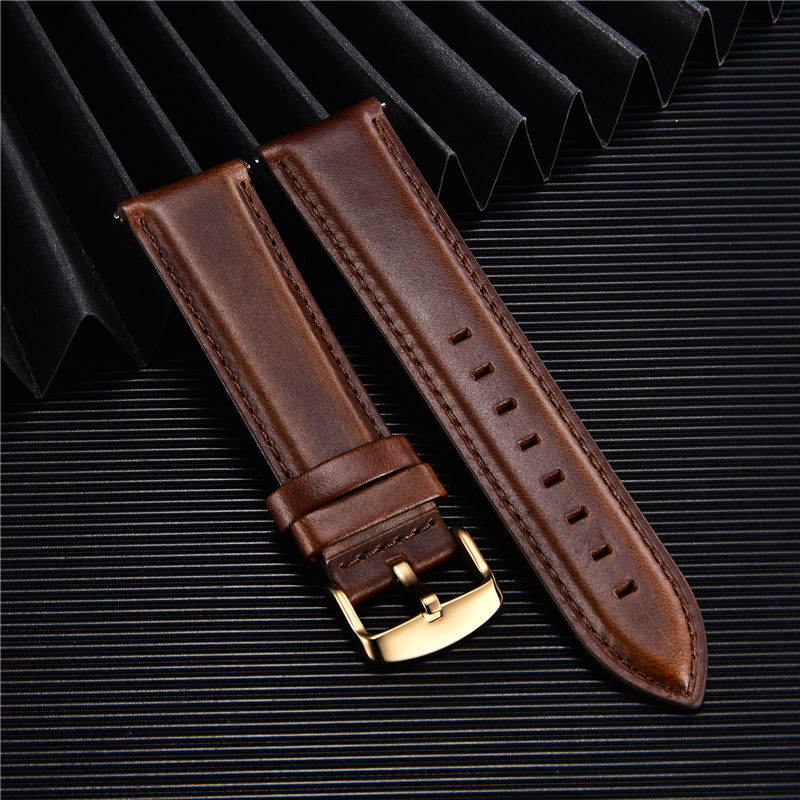 High Quality Genuine Leather W - Leather Strap Quick Release recension och pris