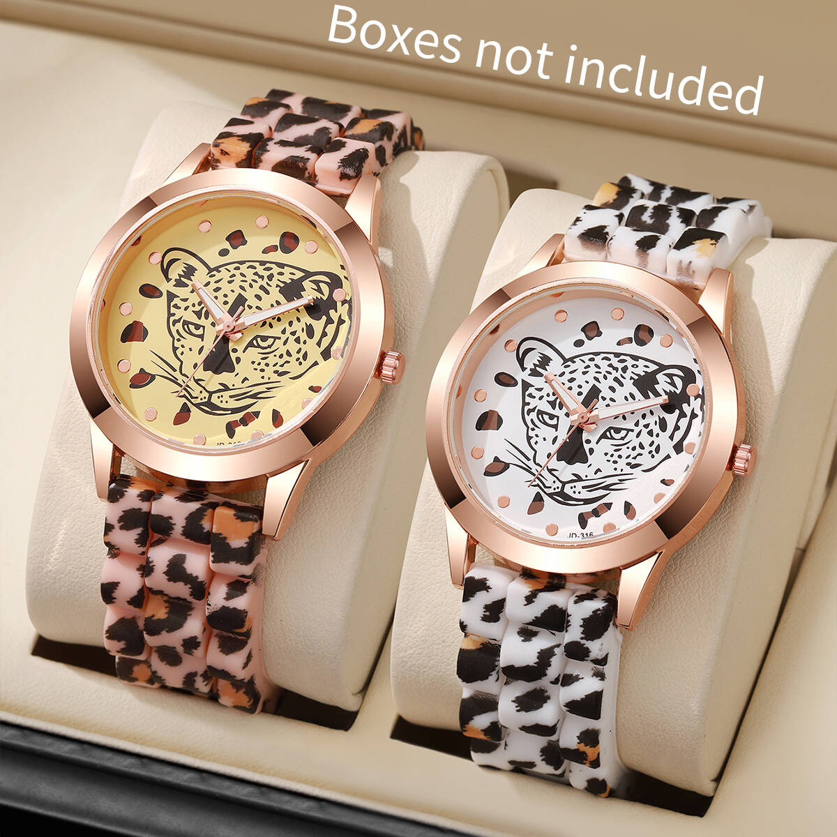 2PCS/Set Fashion Women Watches - Silicone Band Women recension och pris