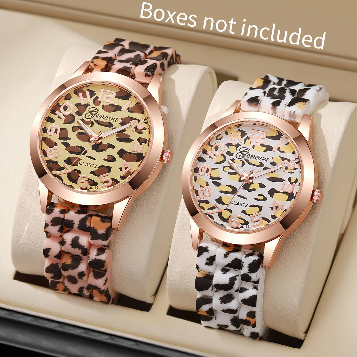 2PCS/Set Fashion Women Watches - Silicone Band Women recension och pris