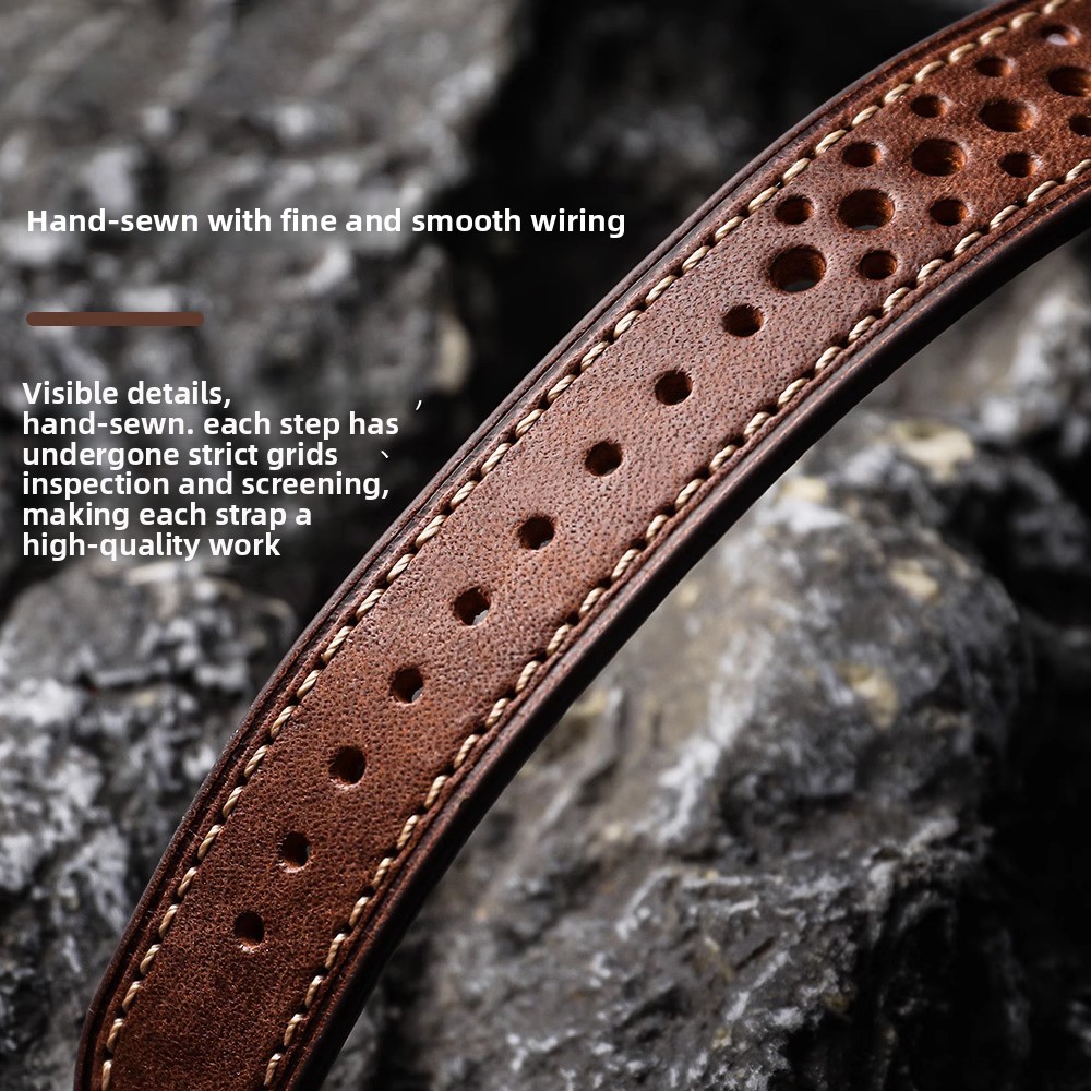 18 19 20 21 22mm Cowhide Watch - Suede Strap Watch recension och pris
