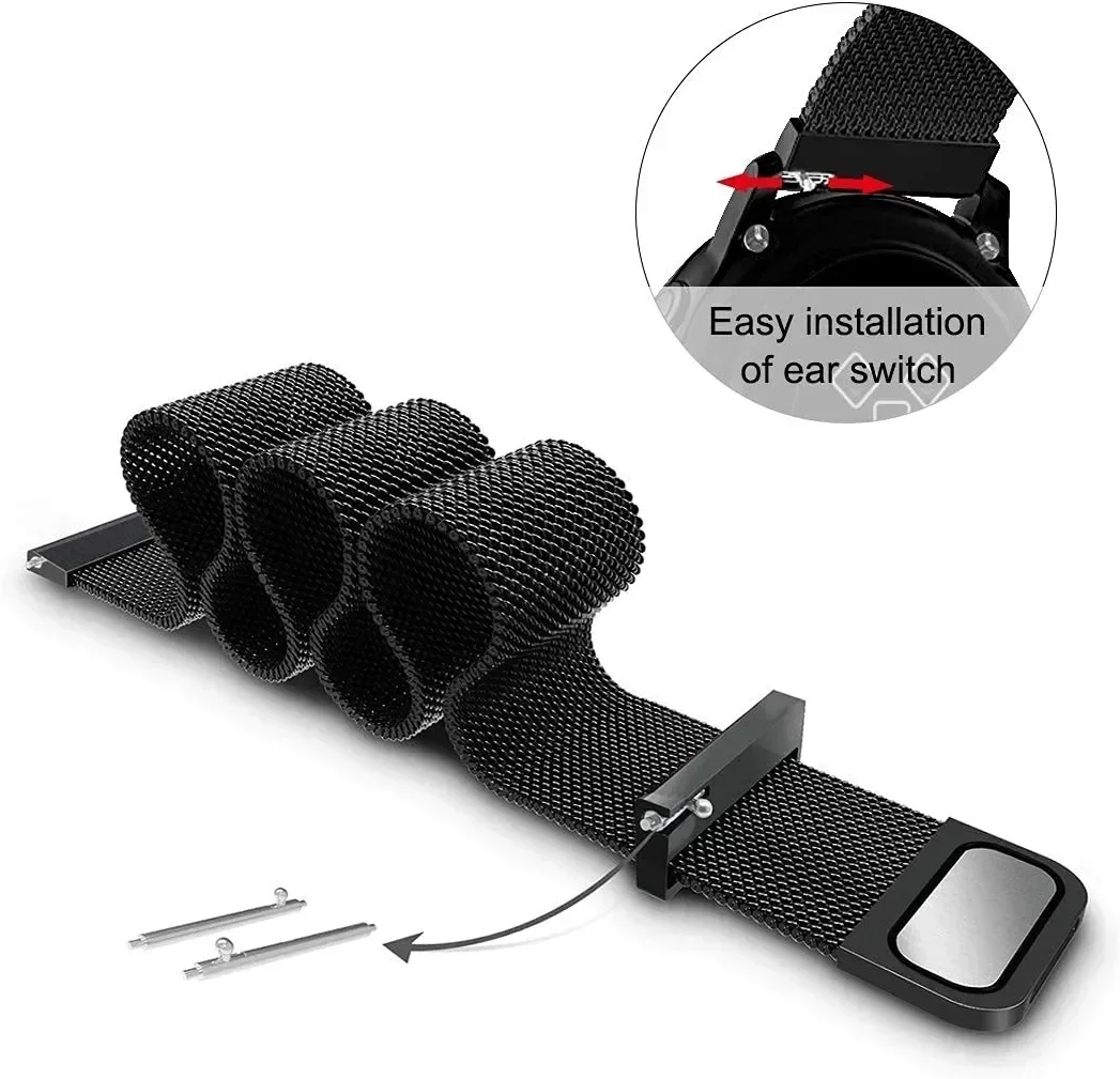 18mm Magnetic Milanese Bracele - Milanese Loop Magnetic recension och pris