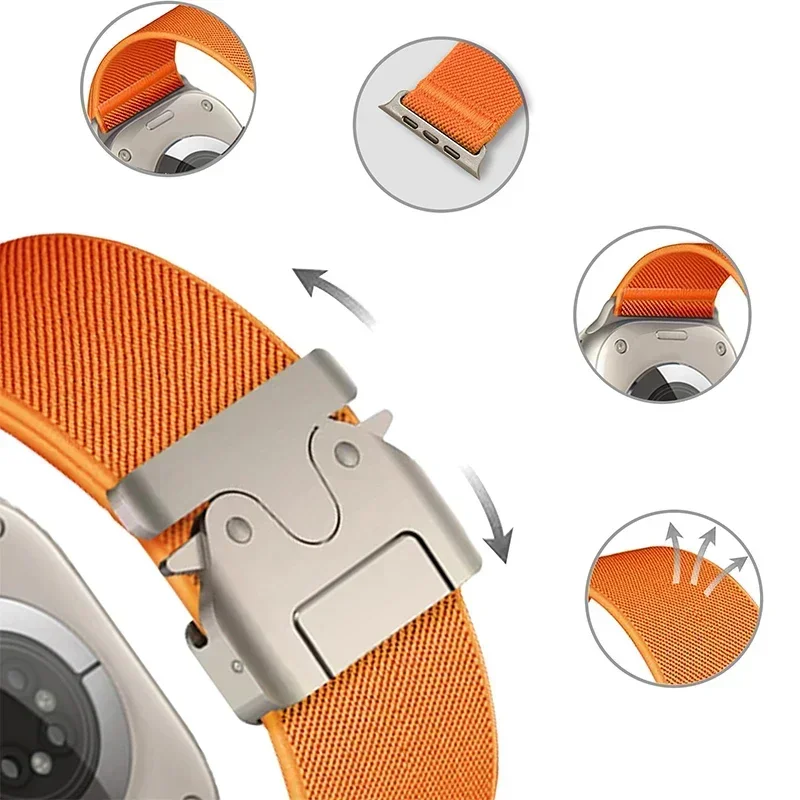 Parachute Strap for Apple Watc - Parachute Strap Elastic recension och pris