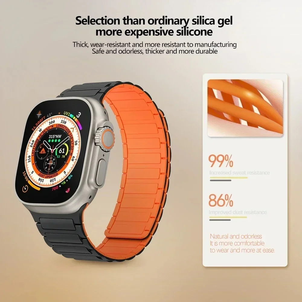 Magnetic sports band for Apple - Milanese Loop Magnetic recension och pris