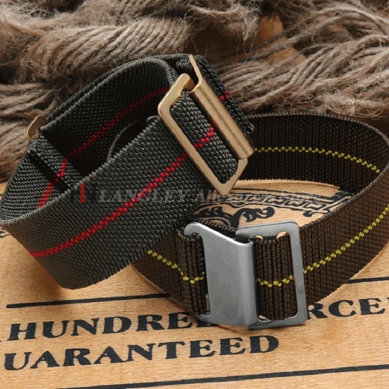 Elastic Nylon Watch Band for S - Parachute Strap Elastic recension och pris