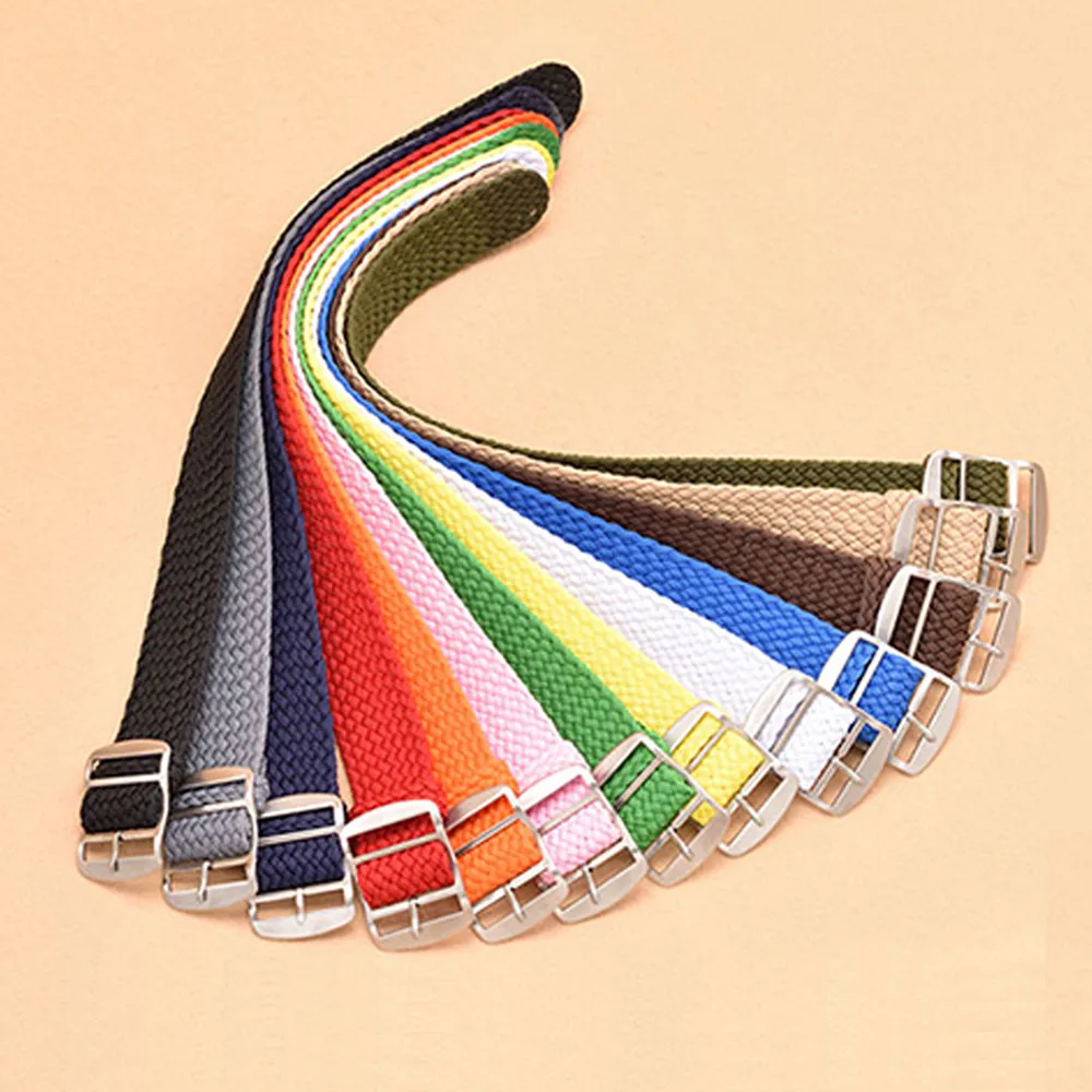 Nylon Strap 14mm 16mm 18mm 20m - Perlon Strap Woven recension och pris