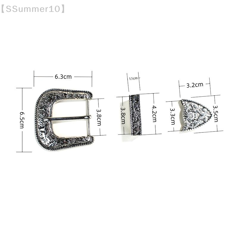 【SSummer10】1 Set Three-Piece B - Buckle Pin Ss recension och pris