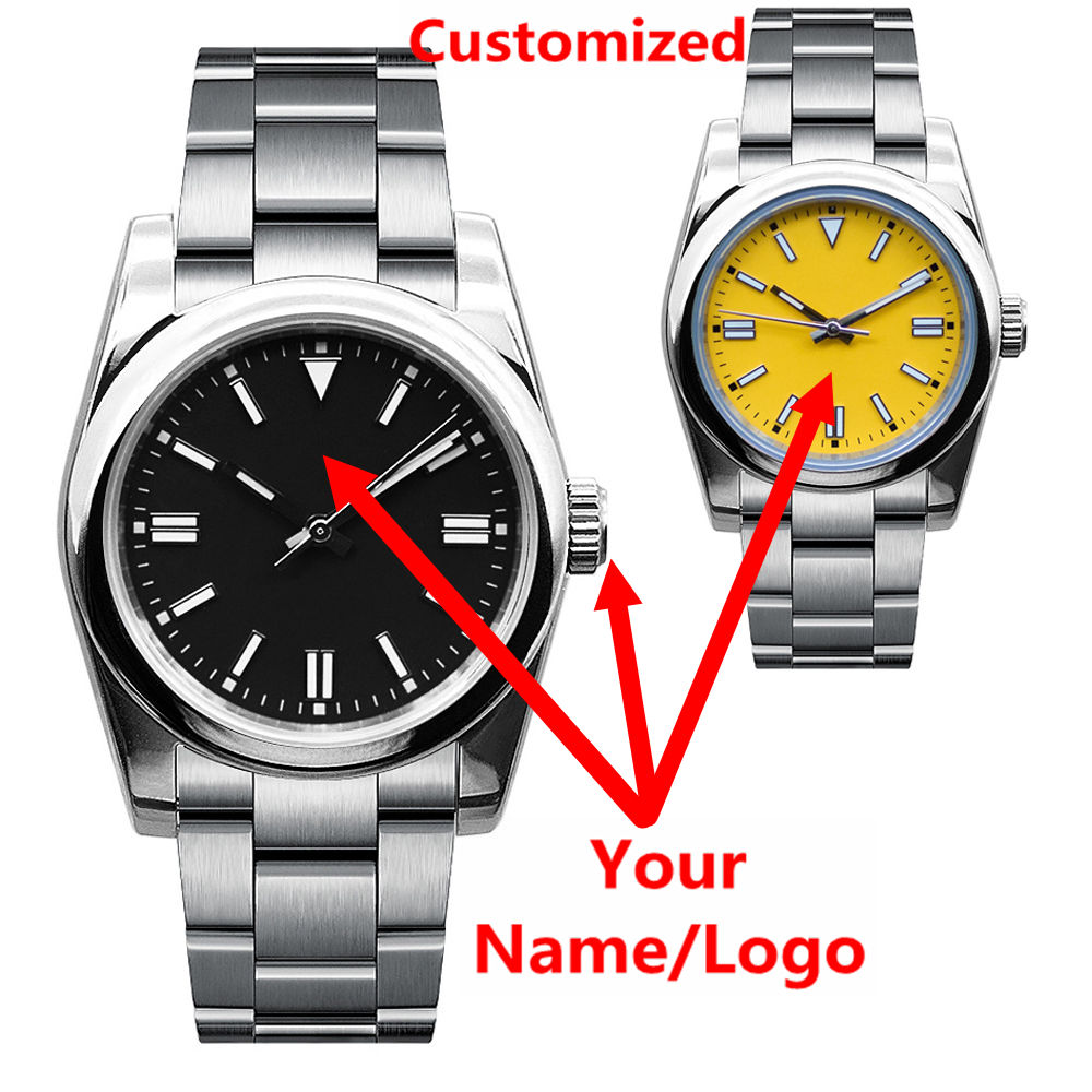 Custom Logo Mens Watch Sapphir - Stainless Bracelet Diver recension och pris