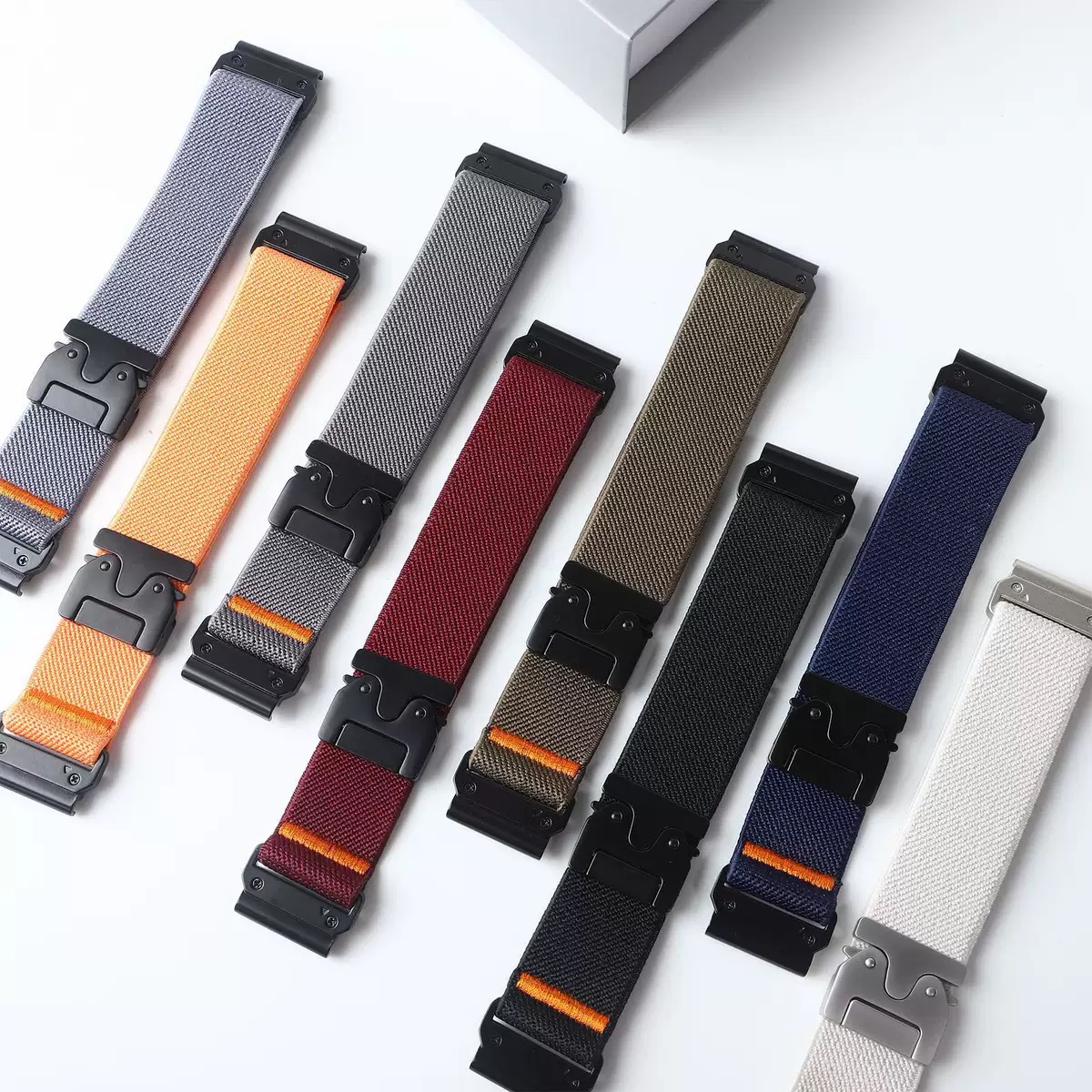 26 22mm Nylon Elastic Strap Fo - Parachute Strap Elastic recension och pris