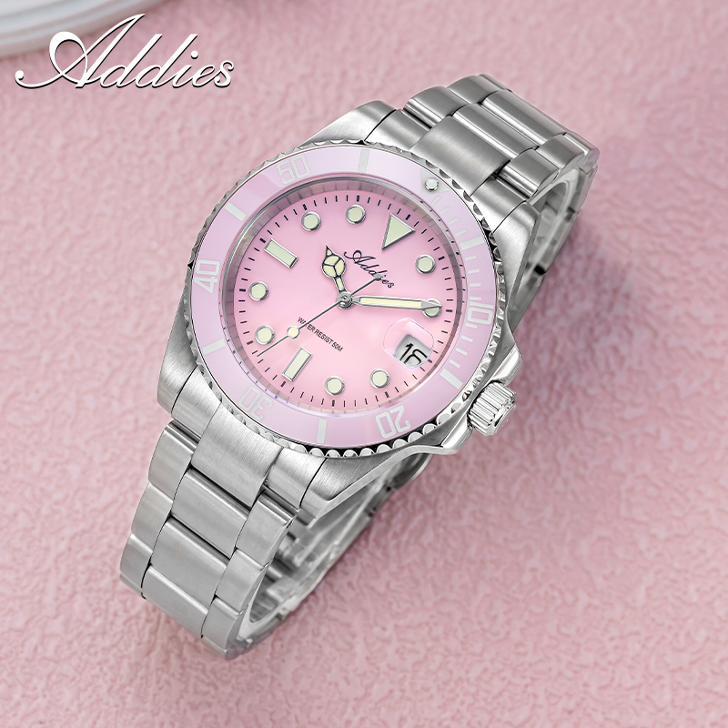 Addies New Women Watches Luxur - Butterfly Clasp Deployant recension och pris