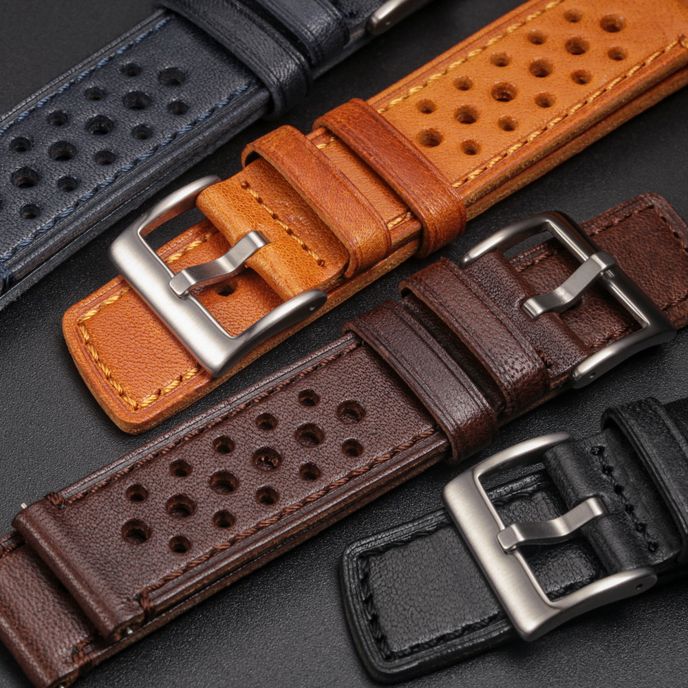 Hemsut Cowhide Watch Band Quic - Suede Strap Watch recension och pris