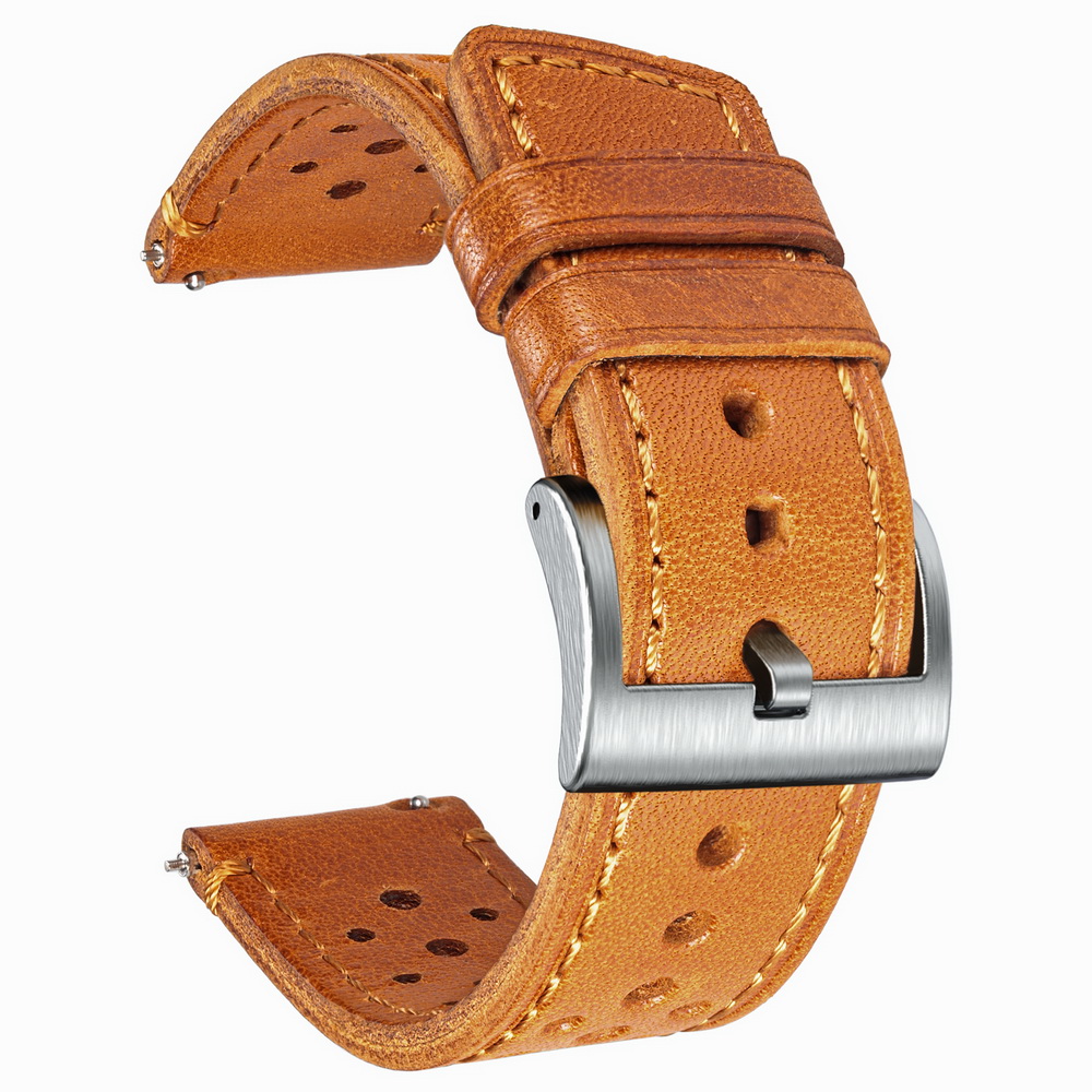 Hemsut Cowhide Watch Band Quic - Suede Strap Watch recension och pris