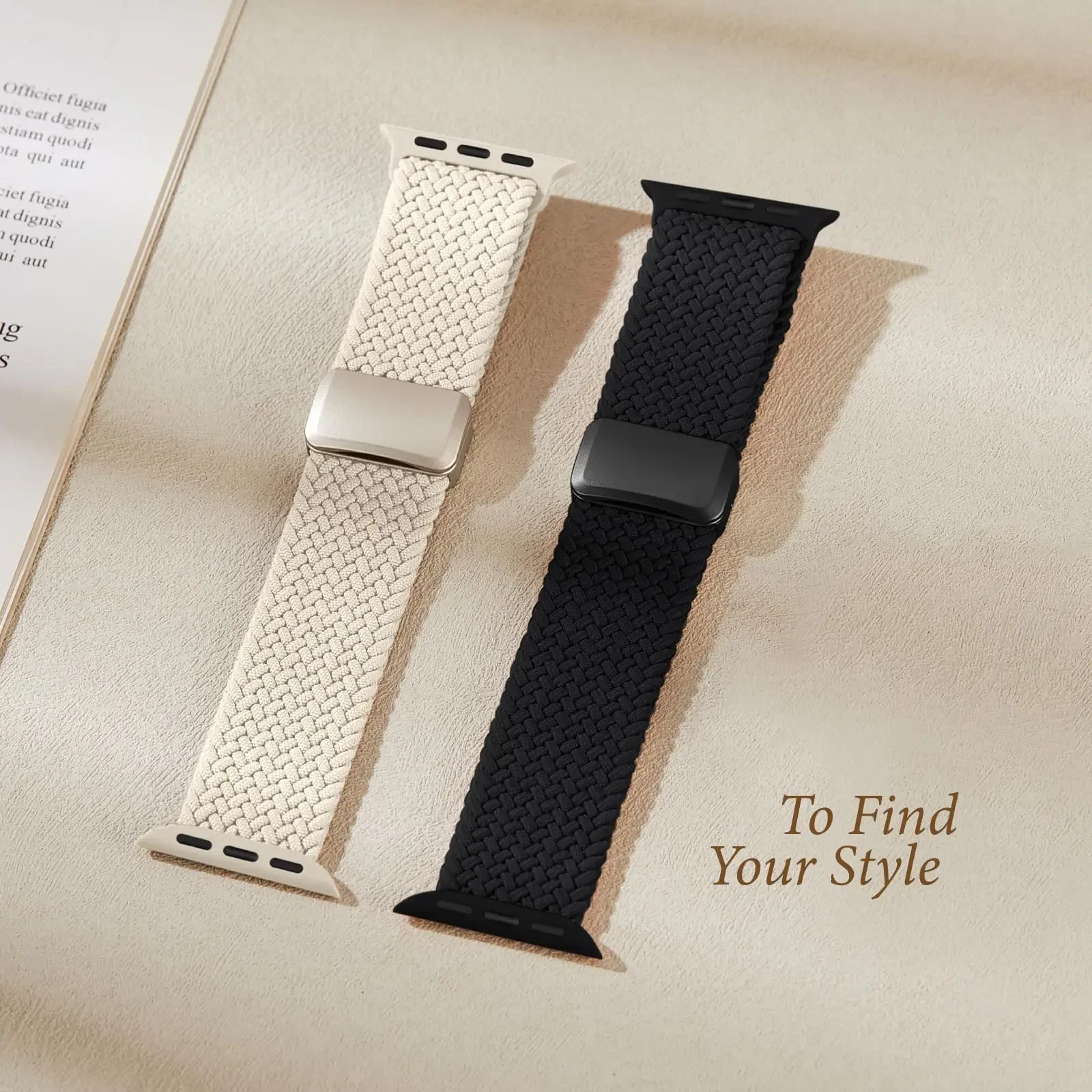 Braided Strap For Apple Watch  - Milanese Loop Magnetic recension och pris