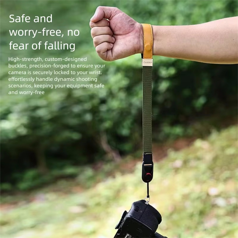 Quick Release Camera Wrist Str - Leather Strap Quick Release recension och pris