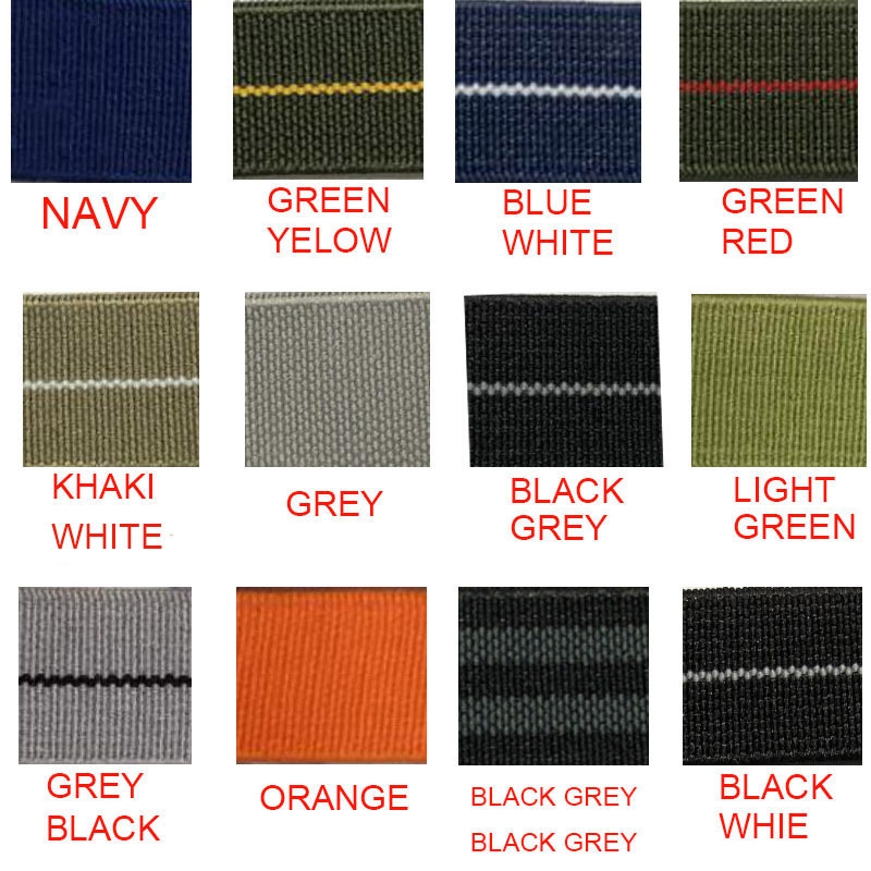 Parachute Nylon Watch Band 18m - Parachute Strap Elastic recension och pris