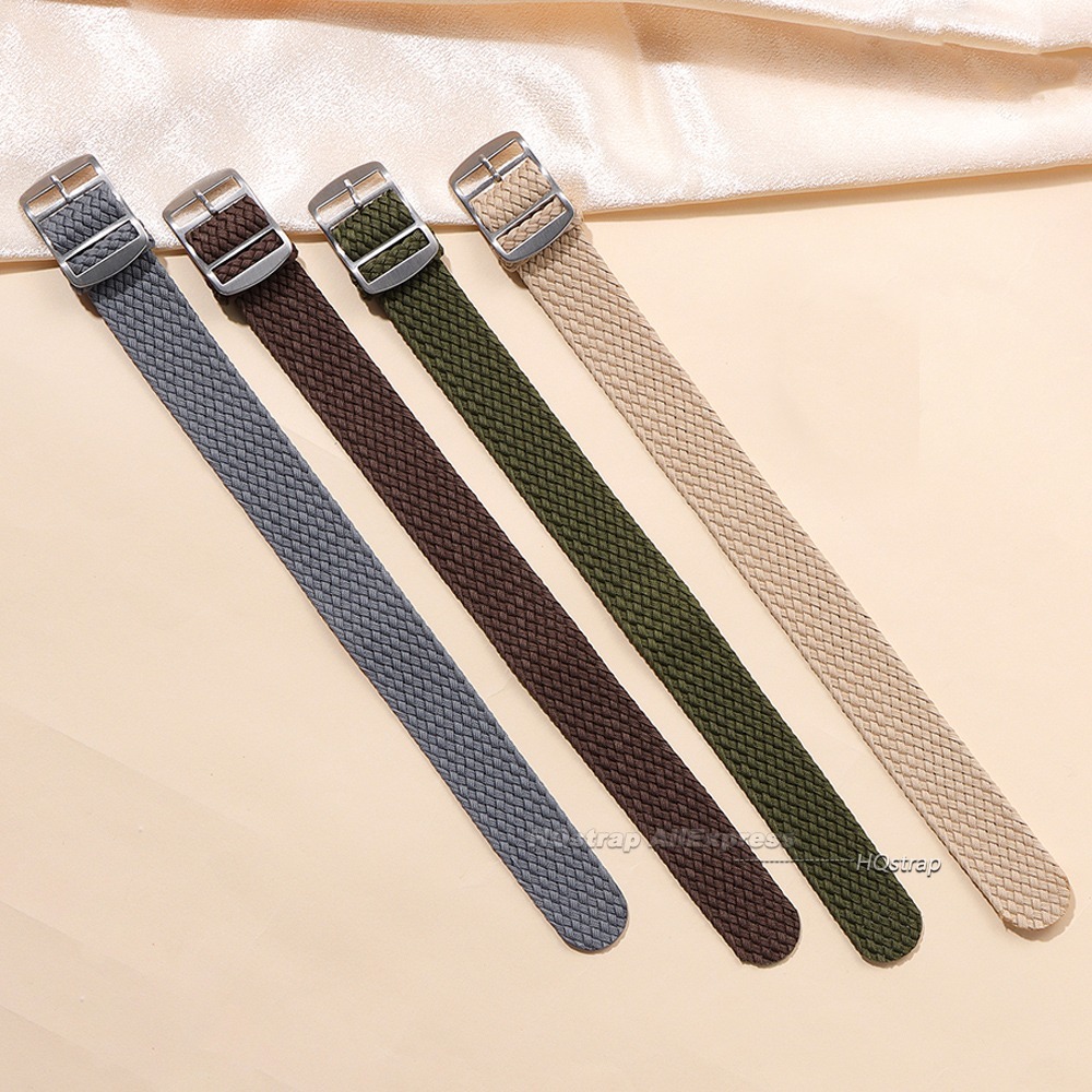 Nylon Woven Canvas Watch Band  - Perlon Strap Woven recension och pris