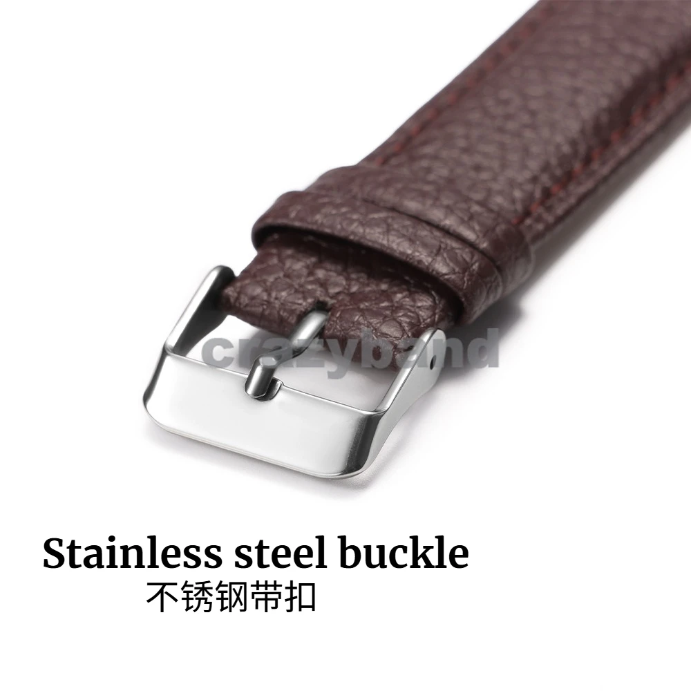 Leather Watch Band for Seiko S - Suede Strap Watch recension och pris